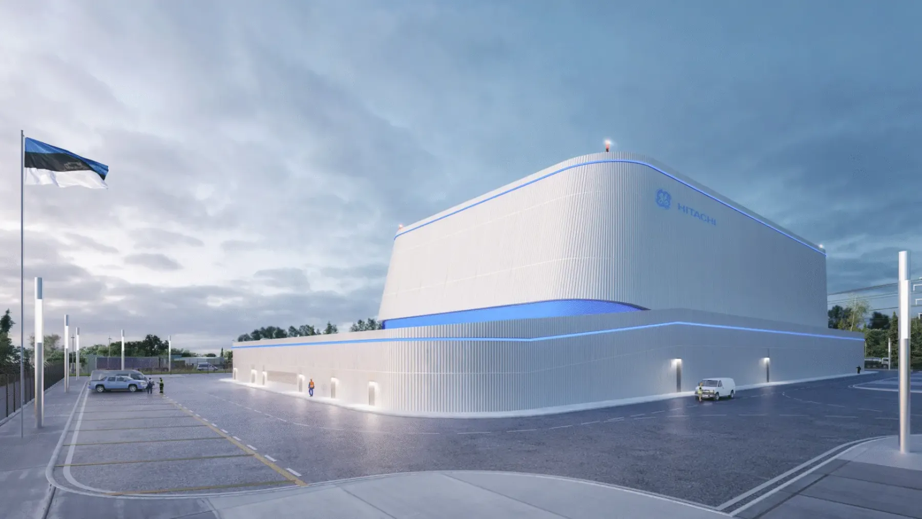 GE Vernova Hitachi Nuclear Energy Компания Fermi Energia планирует разместить в Эстонии малый модульный реактор BWRX-300