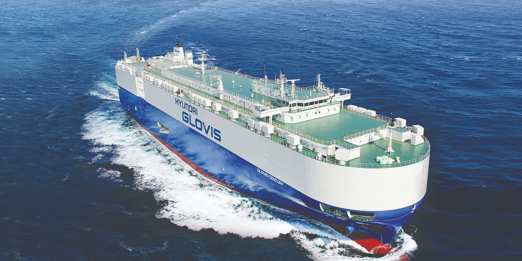 Морской автомобилевоз Hyundai Glovis вместимостью 7000 CEU