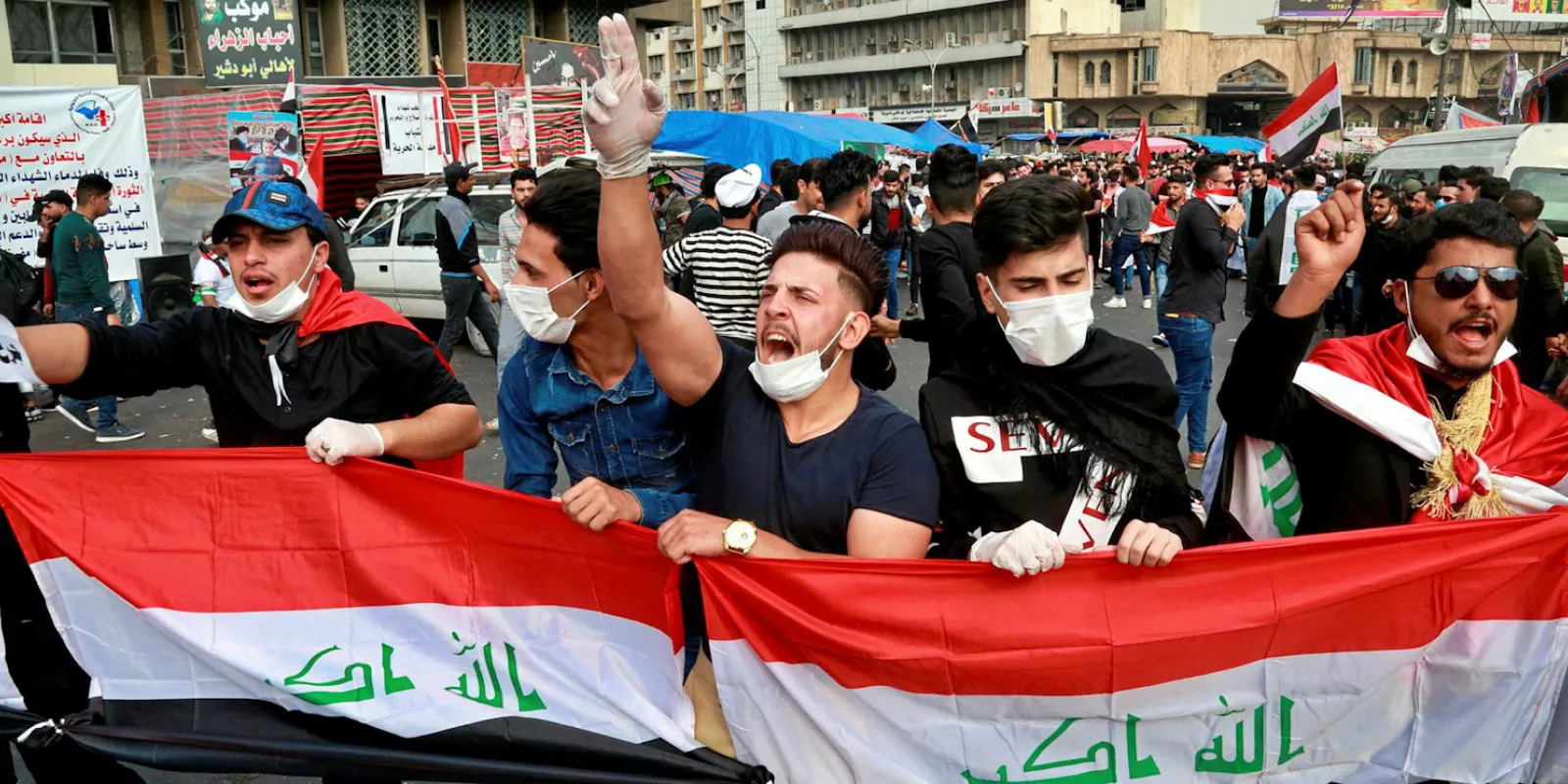 Общественные протесты против отключений электроэнергии в Ираке