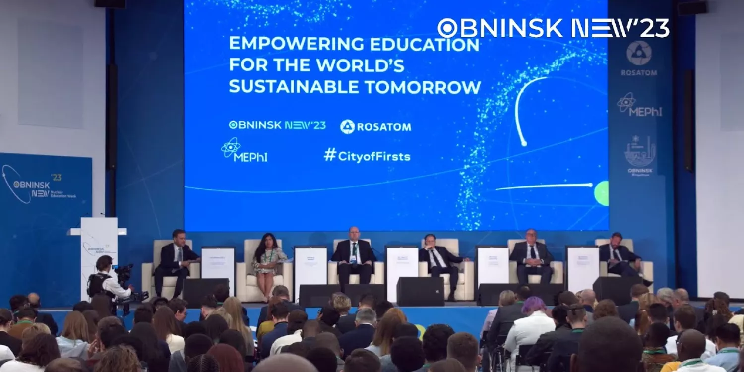 Embedded thumbnail for Сильное образование как фундамент для устойчивого развития мира | OBNINSK NEW 2023