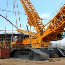 Embedded thumbnail for Монтаж крана &quot;Liebherr-11350&quot; на строительной площадке Белорусской АЭС
