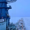 Embedded thumbnail for Новый атомный ледокол «Сибирь» впервые обеспечил проводку в акватории реки Енисей