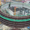 Embedded thumbnail for Монтаж купольной части внутренней защитной оболочки второго энергоблока АЭС «Руппур»