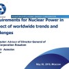 Embedded thumbnail for Требования к атомной энергетике с учетом мировых тенденций и вызовов | Владимир Асмолов