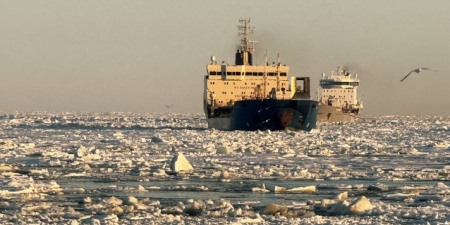 Второй помощник капитана атомного ледокола "Вайгач" ФГУП "Атомфлот" Анастасия Камкова