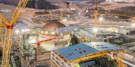 Стройплощадка АЭС "Аккую" Профиль