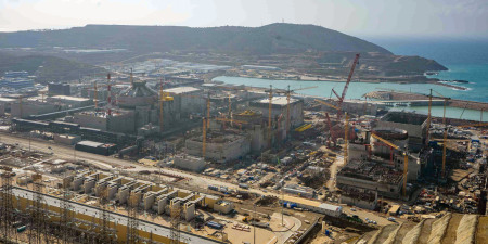 Строительная площадка АЭС «Аккую» в марте 2026 года