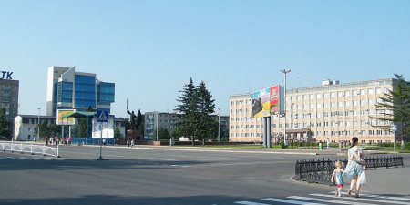 Центральная площадь Уссурийска