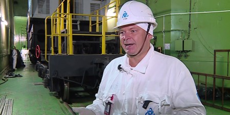 Embedded thumbnail for Балаковская АЭС. Транспортно-упаковочный контейнер 2017