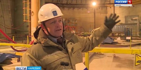 Embedded thumbnail for Сюжет ГТРК «Карелия» о строительстве Белорусской АЭС