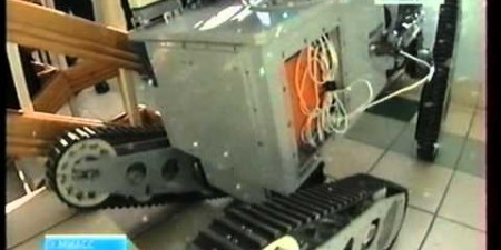 Embedded thumbnail for Челябинская область, Миасс: Робот разведчик для АЭС 2011