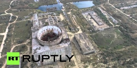Embedded thumbnail for Заброшенная Крымская АЭС с высоты птичьего полета